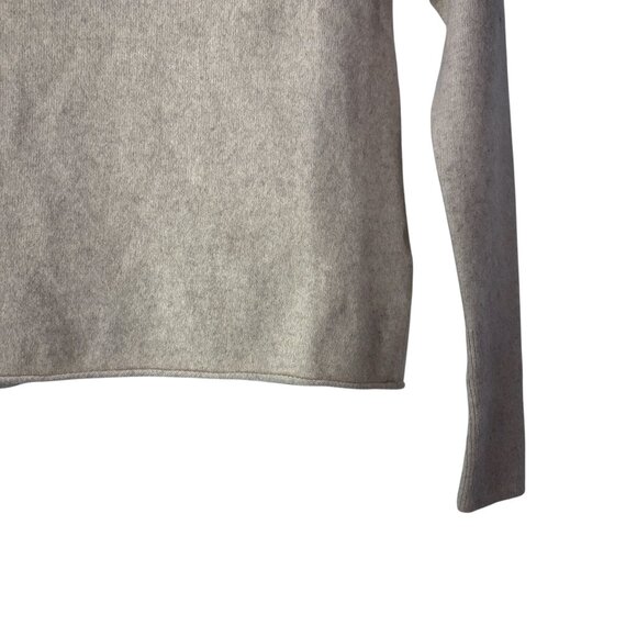 M.M. LaFleur The Luan Cashmere Sweater Oat Beige Mockneck Turtleneck XS - Picture 9 of 14